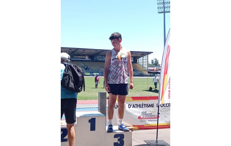 Bravo Nathan. Vainqueur avec l'Occitane de la Coupe de France des Ligues